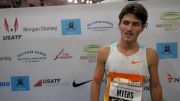 Cam Myers Reacts After Winning the Wanamaker Mile | 2026 Millrose Games
