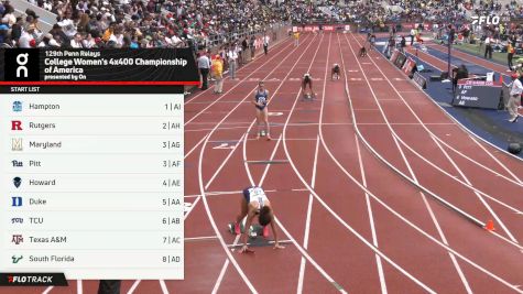 Women's 4x400m Relay Championship Of America