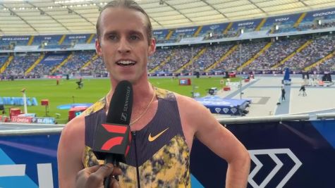 Cole Hocker Takes Third in the Men's 1500m at Silesia Diamond League | 2026 Silesia Diamond League Post-Race Interview