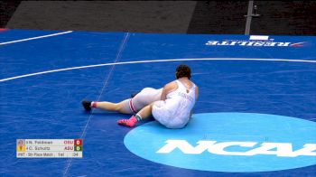 285 lb 5th Place, Nick Feldman, Ohio State vs Cohlton Schultz, Arizona State