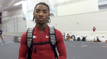 Jordan Anthony Qualifies For Men's 60m Final At SEC Indoors 2025