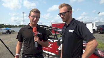 CJ Leary Discusses His Teams Car Changes During Indiana Sprint Week