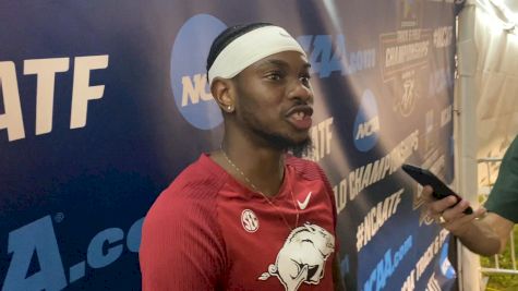 Carey McLeod Didn't Want To Give His Coach Gray Hairs, Wins Long Jump Competition On First Attempt