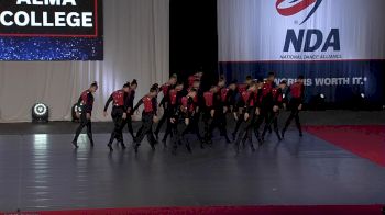 Alma College [2021 Jazz Open Finals] 2021 NCA & NDA Collegiate Cheer & Dance Championship