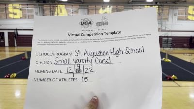 St. Augustine High School [Small Varsity Coed] 2022 UCA & UDA December Virtual Regional
