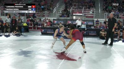 59kg Round 16 - Lorianna Piestewa, CMWC vs Mateah Roehl, NYAC