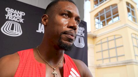 Zharnel Hughes Delivers 9.87 100m At Grand Slam Track: Miami