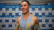 Amy Hunt Ready To Go Toe-To-Toe With Anyone After Successful Double | 2026 Brussels Diamond League Post-Race Interview