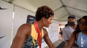 Anna Cockrell Claims First Outdoor National Title in Women's 400m Hurdles | Post-Race Interview 2026 USATF