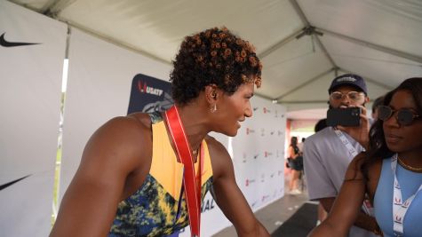 Anna Cockrell Claims First Outdoor National Title in Women's 400m Hurdles | Post-Race Interview 2026 USATF