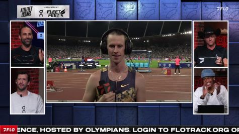 Cole Hocker Interview | Zurich Diamond League