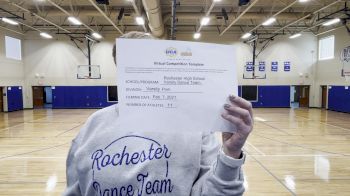 Rochester High School [Small Varsity - Pom] 2021 UDA Spirit of the Midwest Virtual Challenge