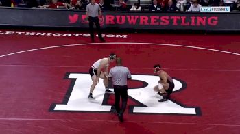 184 Nick Gravina, Rutgers vs Mason Reinhardt, Wisconsin