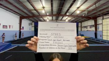 Twist & Shout Norman - Exodus [L6 Senior Coed Open] 2021 Varsity All Star Winter Virtual Competition Series: Event I