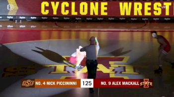 125 lbs Nick Piccininni, Oklahoma State vs Alex Mackall, Iowa State