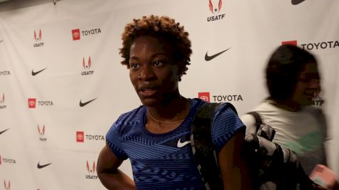 Bye In Hand, Phyllis Francis Races The 200m