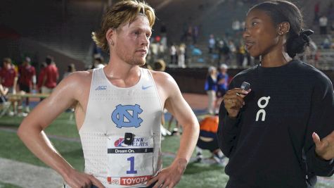 Parker Wolfe NEW Penn Relays 5K Record