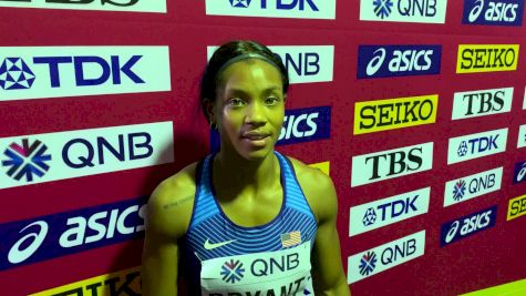 Dezerea Bryant Looking To Improve Her Curve In 200m Final