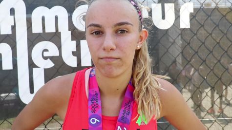 RunCCGs Emma Solis finishes 3rd in 1500m 4:49