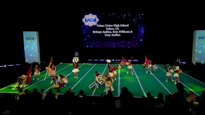Tulare Union High School [2020 Medium Non Tumbling Game Day Prelims] 2020 UCA National High School Cheerleading Championship
