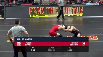 Pete Lipari (Rutgers) vs Danny Bertoni (Maryland)