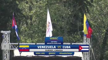 Venezuela vs Cuba | 2019 WBSC Softball Americas Olympic Qualifier