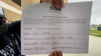 Bishop Amat High School [Hip Hop Varsity - Large] 2021 USA Virtual West Coast Dance Championships