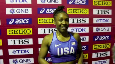 Teahna Daniels Moves On Safely To 100m Semis