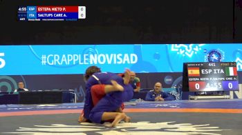 Estepa Nieto P. (ESP). vs Saltups Care A. (ITA) 92kg