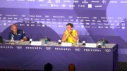 Mondo Duplantis After Setting The Pole Vault World Record At The 2024 Paris Olympics