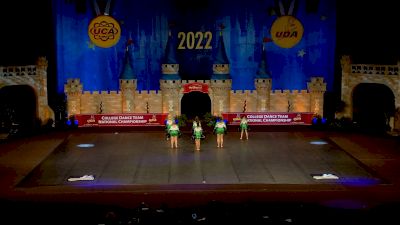 Nichols College [2022 Open Pom Semis] 2022 UCA & UDA College Cheerleading and Dance Team National Championship