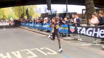 Elite Men's Marathon Finish - 2024 TCS London Marathon