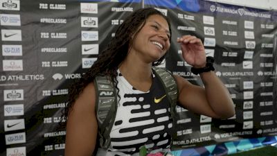 Camryn Rogers Is Happy With Her Progress and Hammer Throw Win at the 2024 Prefontaine Classic