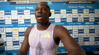 Oblique Seville Takes Men's 100m Title, Talks Consistency Over Conditions | 2026 Brussels Diamond League Post-Race Interview