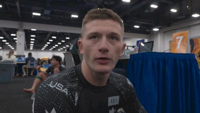 Cole Abate Ready To Make 'A Statement' After Day One Of No-Gi Worlds