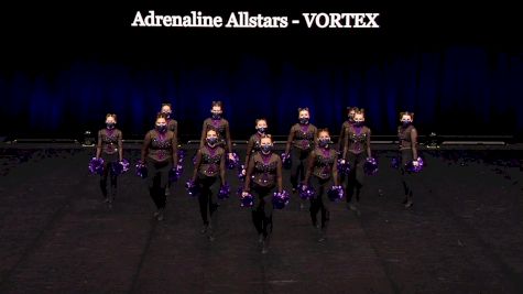 Adrenaline Allstars - VORTEX [2021 Junior Pom Semis] 2021 The Dance Summit