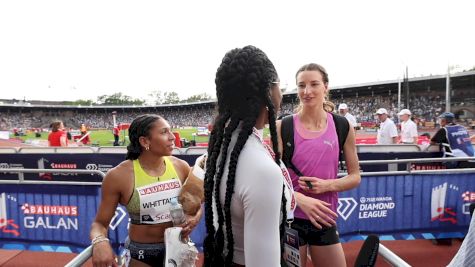 Isabella Whittaker takes her 2nd Diamond League win in a row!