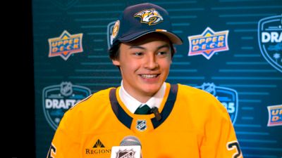 Ryker Lee 'Super Pumped' To Be Selected 26th Overall By The Nashville Predators