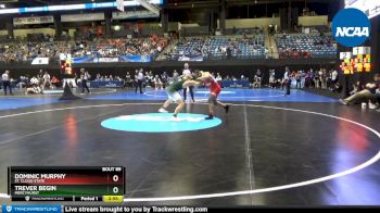 197 lbs Prelim Round 1 - Dominic Murphy, St. Cloud State vs Trever Begin, Mercyhurst