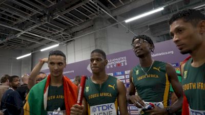 South Africas mens  4x400 get bronze