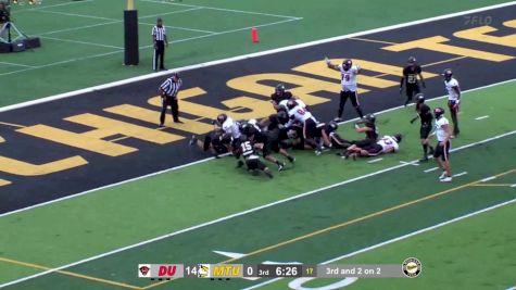 WATCH: Caleef Jenkins Bulldozes In TD
