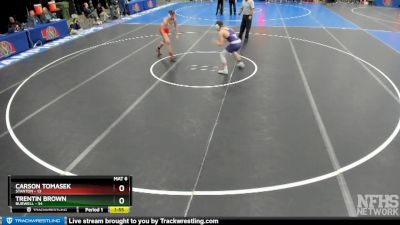 Trentin Brown&nbsp;over&nbsp;Carson Tomasek