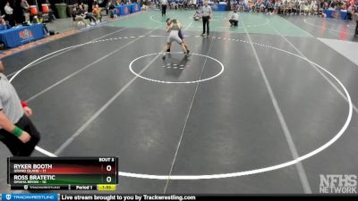 Ross Bratetic&nbsp;&nbsp;over&nbsp;Ryker Booth