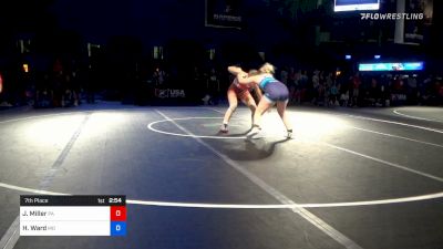 164 lbs 7th Place - Jael Miller, Pennsylvania vs Haley Ward, Missouri