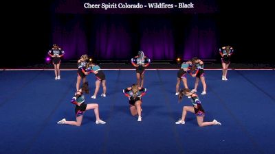 Cheer Spirit Colorado - Wildfires - Black [2022 L1 Senior - Small Semis] 2022 The D2 Summit