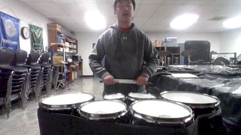 Thomas Gray 2023 Tenor Drum virtual Solo