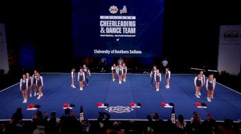 University of Southern Indiana [2022 Open Small Coed Finals] 2022 UCA & UDA College Cheerleading and Dance Team National Championship