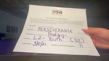 Dynasty Athletics All Stars - Prodigy [L2 Youth - D2] 2021 USA All Star Virtual Championships