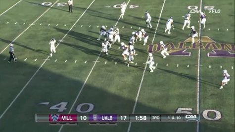 WATCH: Villanova's Quarterback Gets Reception