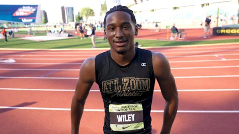 Jaden Wiley: Men's U20 100 Champion